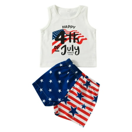 HIBRO Toddler Boys Independence Day 4 Of July Sleeveless Letter Prints T Shirt Tops Vest Shorts Outfits Tracksuit Kids Boys Girls Outfit Set 12 14
HIBRO Toddler Boys Independence Day 4 Of July Sleeveless Letter Prints T Shirt Tops Vest Shorts Outfits Tracksuit Kids Boys Girls Outfit Set 12 14