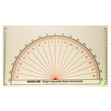 Baseline Adjustable Wall Goniometer