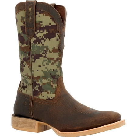 Durango® Rebel Pro™ Green Digi Camo Western Boot Size 7.5(M)