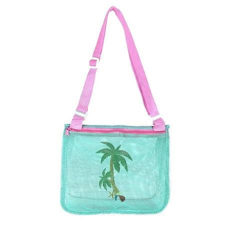Uposao Cartoon Beach Mesh Bag Shell Collecting Bags with Adjustable Shoulder Strap Beach Shell Storage Bag for Kids Green Coconut Tree
Uposao Cartoon Beach Mesh Bag Shell Collecting Bags with Adjustable Shoulder Strap Beach Shell Storage Bag for Kids Green Coconut Tree