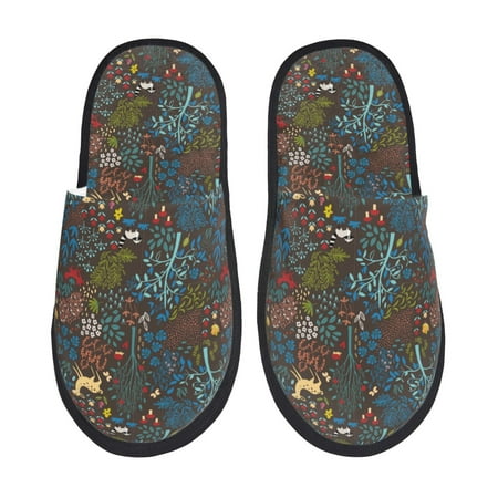 Disketp Deers In The Forest 1 Fuzzy House Memory Foam Slippers Furry Fur Lined Bedroom Shoes Cozy Indoor-Large
Disketp Deers In The Forest 1 Fuzzy House Memory Foam Slippers Furry Fur Lined Bedroom Shoes Cozy Indoor-Large