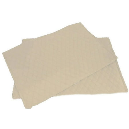 Quilted Placemats by Penny s Needful Things (Oval - Set of 10) (Tan)
