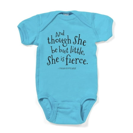 CafePress - Shakespeare Though She Be But Little - Cute Infant Bodysuit Baby Romper
CafePress - Shakespeare Though She Be But Little - Cute Infant Bodysuit Baby Romper