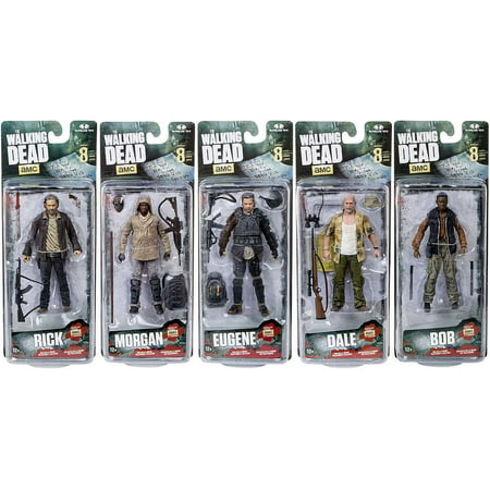 McFarlane Toys Walking Dead AMC TV Series 8 Set of 5 Action Figures