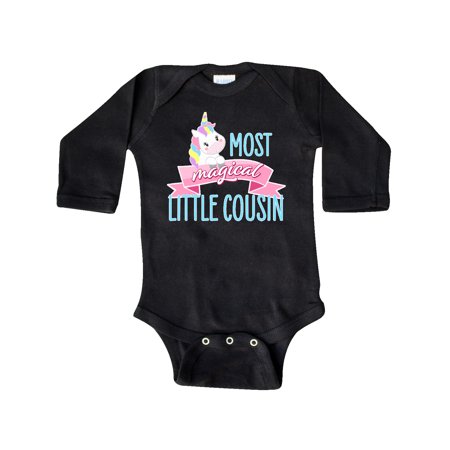 Inktastic Most Magical Little Cousin- cute unicorn Gift Baby Girl Long Sleeve Bodysuit
Inktastic Most Magical Little Cousin- cute unicorn Gift Baby Girl Long Sleeve Bodysuit