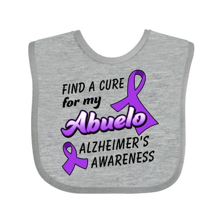 Inktastic Alzheimer s Awareness Find a Cure for my Abuelo Gift Baby Boy or Baby Girl Bib
Inktastic Alzheimer s Awareness Find a Cure for my Abuelo Gift Baby Boy or Baby Girl Bib