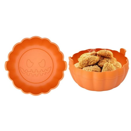 Tohuu Silicone Liners Silicone Liners Basket Round Replacement Of Parchment Paper Pumpkin Style Silicone Basket for s Halloween Supply amiable 
Tohuu Silicone Liners Silicone Liners Basket Round Replacement Of Parchment Paper Pumpkin Style Silicone Basket for s Halloween Supply amiable