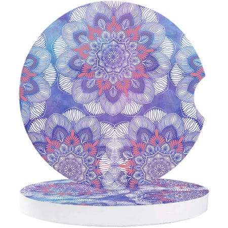 KXMDXA Abstract Mandala Pattern Purple Set of 6 Car Coaster for Drinks Absorbent Ceramic Stone Coasters Cup Mat with Cork Base for Home Kitchen Room Coffee Table Bar Decor
KXMDXA Abstract Mandala Pattern Purple Set of 6 Car Coaster for Drinks Absorbent Ceramic Stone Coasters Cup Mat with Cork Base for Home Kitchen Room Coffee Table Bar Decor