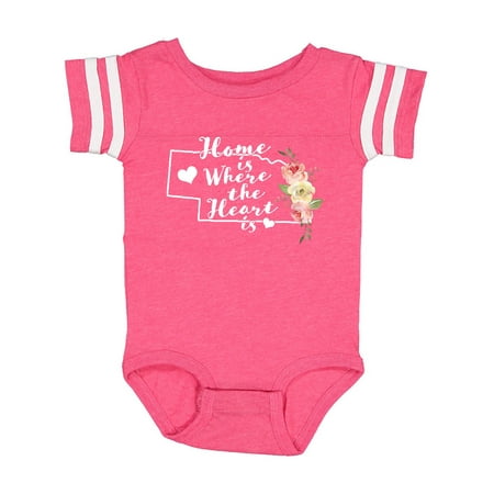 Inktastic Nebraska Home is Where the Heart is with Watercolor Floral Gift Baby Boy or Baby Girl Bodysuit
Inktastic Nebraska Home is Where the Heart is with Watercolor Floral Gift Baby Boy or Baby Girl Bodysuit