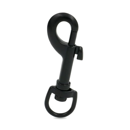 Fenggtonqii 0.6 Swivel Bolt Snap Hook Lobster Claw Clasp Trigger Spring Loaded Clip D-Ring Ended for Keys Key Chains Tags and Lanyards Black - Pack of 2
Fenggtonqii 0.6 Swivel Bolt Snap Hook Lobster Claw Clasp Trigger Spring Loaded Clip D-Ring Ended for Keys Key Chains Tags and Lanyards Black - Pack of 2