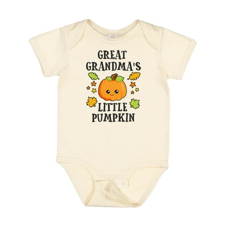 Inktastic Great Grandmas Little Pumpkin with Leaves and Stars Gift Baby Boy or Baby Girl Bodysuit
Inktastic Great Grandmas Little Pumpkin with Leaves and Stars Gift Baby Boy or Baby Girl Bodysuit