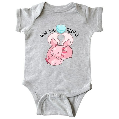 Inktastic Love You Alotl Cute Axolotl Valentines Gift Baby Boy or Baby Girl Bodysuit
Inktastic Love You Alotl Cute Axolotl Valentines Gift Baby Boy or Baby Girl Bodysuit