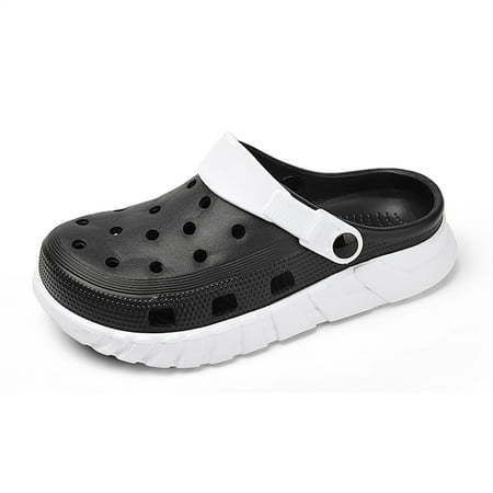 Summer Garden Clogs Shoes Slippers Sandals for Men and Women Black EVA Outsole Beach Shoes Men 7.5/Women 8.18
Summer Garden Clogs Shoes Slippers Sandals for Men and Women Black EVA Outsole Beach Shoes Men 7.5/Women 8.18
