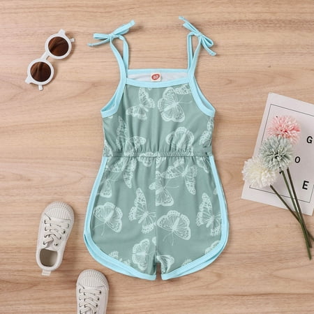 NIUREDLTD Toddler Kids Girls Sleeveless Romper Cartoon Floral Printed Suspenders Jumpsuit Clothes
NIUREDLTD Toddler Kids Girls Sleeveless Romper Cartoon Floral Printed Suspenders Jumpsuit Clothes