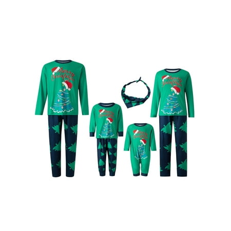 Christmas Family Pajamas Sets Long Sleeve Tree Crew Tops/Romper Long Pants Puppy Outfits Parent-Child Christmas Nightwear
Christmas Family Pajamas Sets Long Sleeve Tree Crew Tops/Romper Long Pants Puppy Outfits Parent-Child Christmas Nightwear