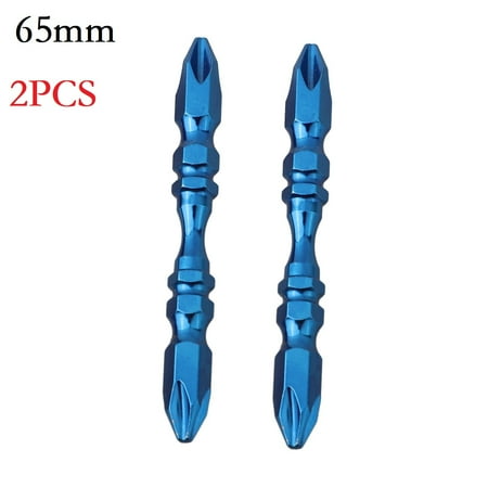 2PCS 65mm Double Head PH2 Electric Cross Screwdriver Bit Magnetic Alloy steel
2PCS 65mm Double Head PH2 Electric Cross Screwdriver Bit Magnetic Alloy steel