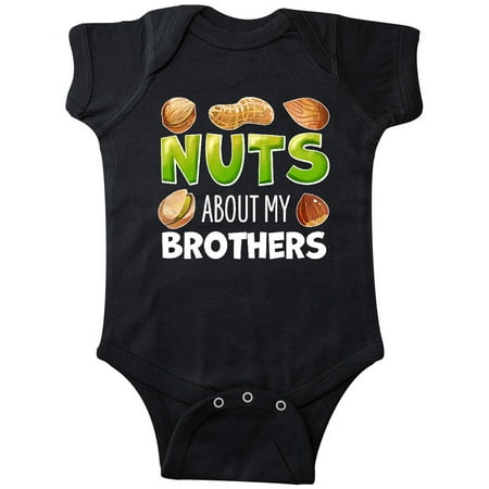Inktastic Nuts About My Brothers Peanut Almond Pistachio Gift Baby Boy or Baby Girl Bodysuit
Inktastic Nuts About My Brothers Peanut Almond Pistachio Gift Baby Boy or Baby Girl Bodysuit
