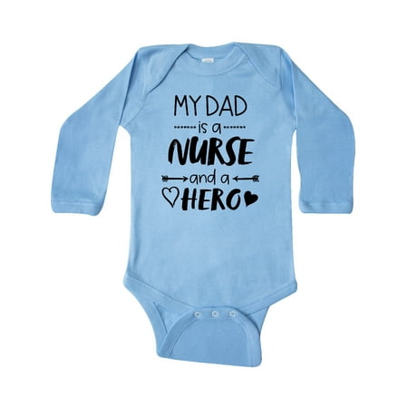 Inktastic My Dad is a Nurse and a Hero Gift Baby Boy or Baby Girl Long Sleeve Bodysuit
Inktastic My Dad is a Nurse and a Hero Gift Baby Boy or Baby Girl Long Sleeve Bodysuit