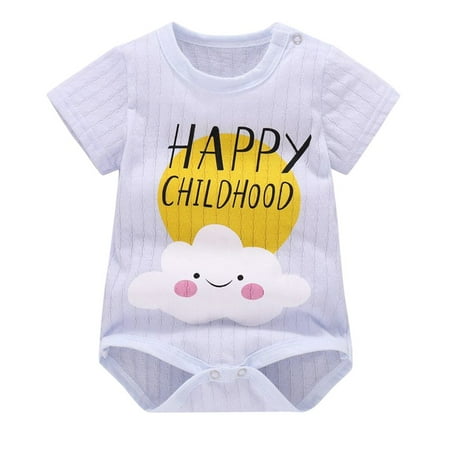 FRSASU Kids Jumpsuit Clearance Newborn Baby Boys Girls Short Sleeve Cartoon Animal Print Romper Jumpsuit
FRSASU Kids Jumpsuit Clearance Newborn Baby Boys Girls Short Sleeve Cartoon Animal Print Romper Jumpsuit