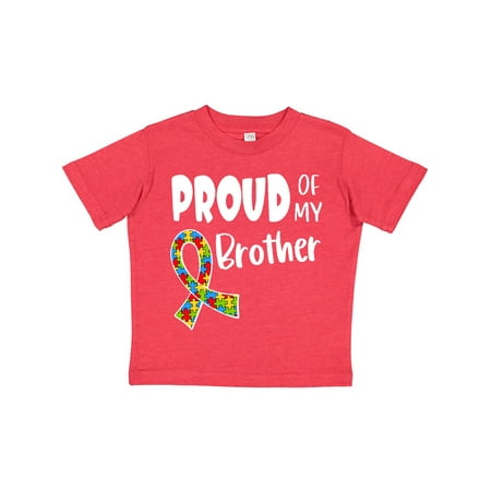 Inktastic Proud of my Brother Autism Awareness Puzzle Piece Ribbon Gift Toddler Boy or Toddler Girl T-Shirt
Inktastic Proud of my Brother Autism Awareness Puzzle Piece Ribbon Gift Toddler Boy or Toddler Girl T-Shirt