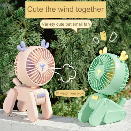 Hesroicy 1 Set Cooling Fan 3 Gears Low Noise Flexible Limbs Vertical 30 Degrees Adjustable Angle Rechargeable Little Deer Dog USB Fan Dorm Supply
Hesroicy 1 Set Cooling Fan 3 Gears Low Noise Flexible Limbs Vertical 30 Degrees Adjustable Angle Rechargeable Little Deer Dog USB Fan Dorm Supply