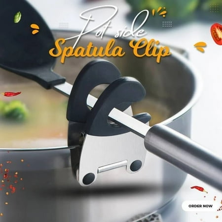 Cookware Side Clip Rest Holder Stainless Steel Silicone Practical Spoon Spatula Pot Side Clamp Accessories Dropshopping
Cookware Side Clip Rest Holder Stainless Steel Silicone Practical Spoon Spatula Pot Side Clamp Accessories Dropshopping