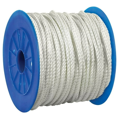 Partners Brand Nylon Rope .25 x 600 ft. White (TWR124)