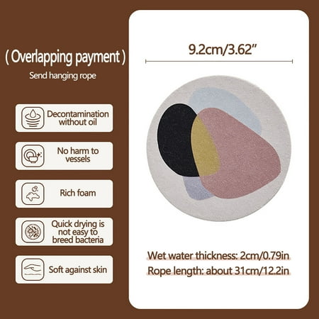 Pkeoh Kitchen Towels Wood Pulp Cotton Dishwashing Wipe Cleaning Sponge Wipe Double-Sided Household Rag Brush Bowl Scouring Pad Kitchen Artifact
Pkeoh Kitchen Towels Wood Pulp Cotton Dishwashing Wipe Cleaning Sponge Wipe Double-Sided Household Rag Brush Bowl Scouring Pad Kitchen Artifact
