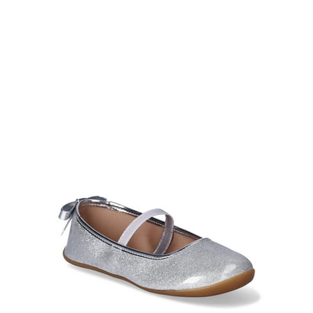 Wonder Nation Little Girl & Big Girl Ballet Flat Dress Shoes Sizes 13-5