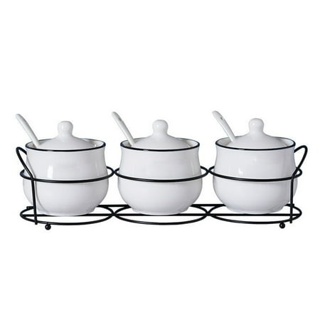 1Set Ceramic Kitchen Spice Seasonings Jar Condiment Storage Pots Sugar Salt Pot
1Set Ceramic Kitchen Spice Seasonings Jar Condiment Storage Pots Sugar Salt Pot