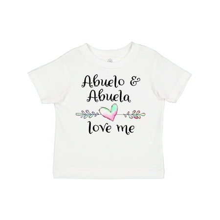 Inktastic Abuelo and Abuela Love Me- Heart Grandchild Boys or Girls Toddler T-Shirt
Inktastic Abuelo and Abuela Love Me- Heart Grandchild Boys or Girls Toddler T-Shirt