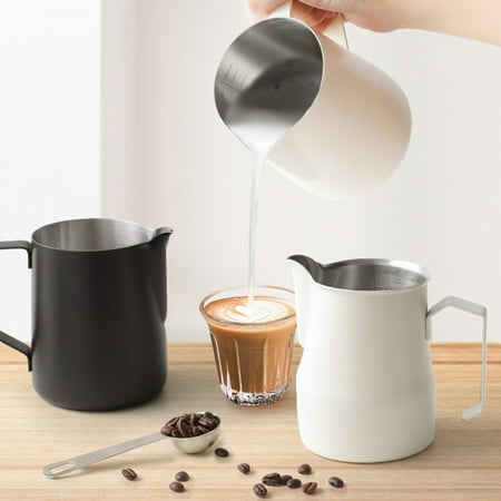 Chicmine 350/500ml Milk Frother Cup Built-in Scale Stainless Steel Bird Beak Espresso Pull Flower Cup for Dessert Shop
Chicmine 350/500ml Milk Frother Cup Built-in Scale Stainless Steel Bird Beak Espresso Pull Flower Cup for Dessert Shop