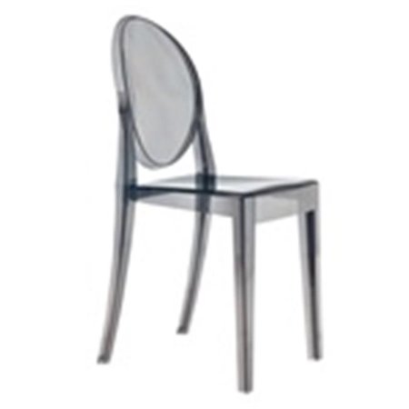 Fine Mod Imports FMI1127smoke Smoke Side Chair, Smoke