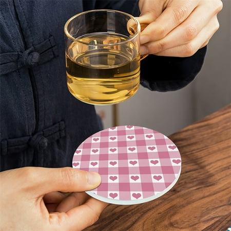 Hesxuno Four Piece Suit Valentine s Day Love Round Placemat Potholder Placemat on Clearance
Hesxuno Four Piece Suit Valentine s Day Love Round Placemat Potholder Placemat on Clearance