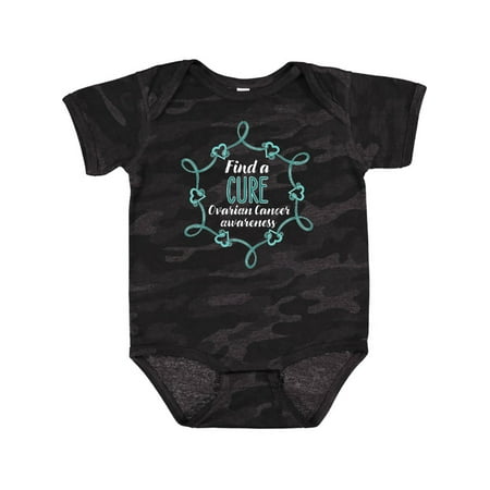 Inktastic Ovarian Cancer Awareness Find a Cure Heart Ribbon Gift Baby Boy or Baby Girl Bodysuit
Inktastic Ovarian Cancer Awareness Find a Cure Heart Ribbon Gift Baby Boy or Baby Girl Bodysuit