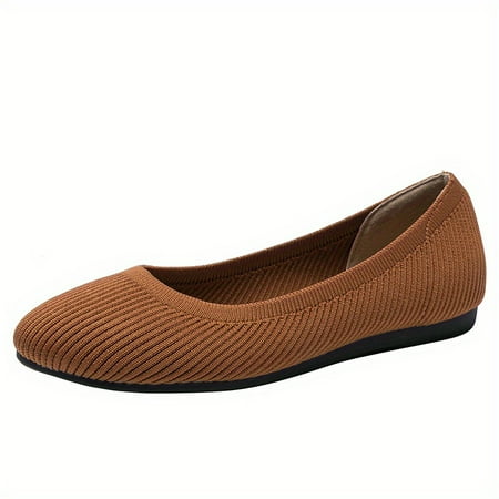 Women s Knitted Flat Shoes Comfortable Soft Sole Slip On Shoes Casual Non Slip Shoes
Women s Knitted Flat Shoes Comfortable Soft Sole Slip On Shoes Casual Non Slip Shoes