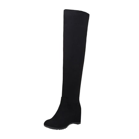 fvwitlyh Winter Boots for Women Woman Cowboy Ladies Fashion Solid Color Flock Round Toe High Elastic Knee Length Boots Woman Cowboy
fvwitlyh Winter Boots for Women Woman Cowboy Ladies Fashion Solid Color Flock Round Toe High Elastic Knee Length Boots Woman Cowboy