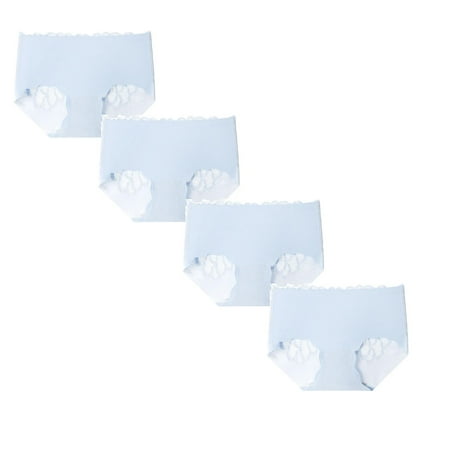 Womens Underwear Brief Fashion High Waist Breathable Underpants Panties4PC
Womens Underwear Brief Fashion High Waist Breathable Underpants Panties4PC