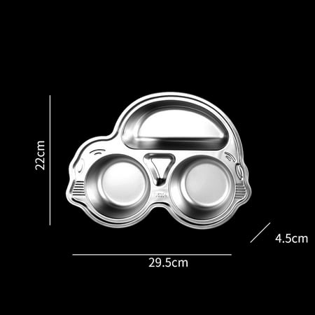 Pinshui Stainless Steel Divided Plate Cartoon Shaped Separate Dinning Food Tray Dishwasher Safe Kids Dinnerware for Lunch Dinner New
Pinshui Stainless Steel Divided Plate Cartoon Shaped Separate Dinning Food Tray Dishwasher Safe Kids Dinnerware for Lunch Dinner New
