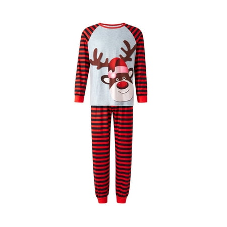 Matching Family Pajamas For Women Men Christmas Red Elk Print Striped Jammies Holiday Cotton Pjs Clothes Mum and Dad Pyjamas
Matching Family Pajamas For Women Men Christmas Red Elk Print Striped Jammies Holiday Cotton Pjs Clothes Mum and Dad Pyjamas