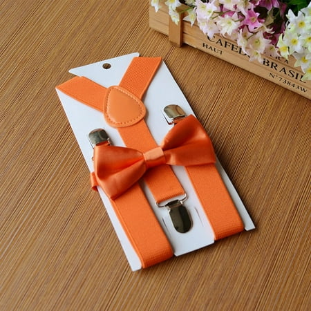 2.5cm Boys Girls Clip-on Elastic Braces Suspenders+Bow Tie Matching Braces Set
2.5cm Boys Girls Clip-on Elastic Braces Suspenders+Bow Tie Matching Braces Set