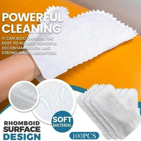 CHGBMOK 100PC Disposable Non-woven Cloth Cleaning Scale Electrostatic Dusty Removal Gloves On Clearance
CHGBMOK 100PC Disposable Non-woven Cloth Cleaning Scale Electrostatic Dusty Removal Gloves On Clearance
