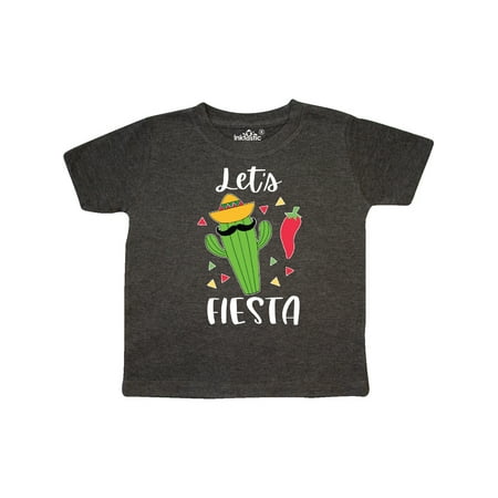 Inktastic Cinco De Mayo Let s Fiesta Cute Cactus with Sombrero Gift Toddler Boy or Toddler Girl T-Shirt
Inktastic Cinco De Mayo Let s Fiesta Cute Cactus with Sombrero Gift Toddler Boy or Toddler Girl T-Shirt
