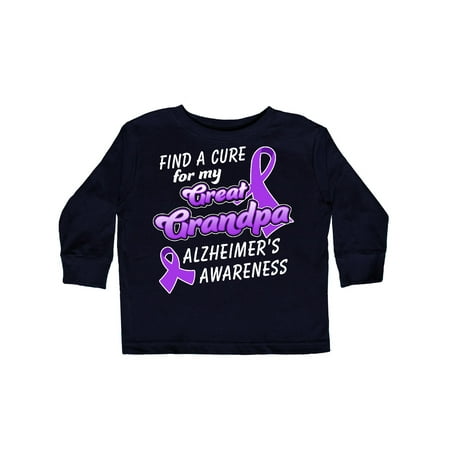 Inktastic Alzheimer s Awareness Find a Cure for my Great Grandpa Gift Toddler Boy or Toddler Girl Long Sleeve T-Shirt
Inktastic Alzheimer s Awareness Find a Cure for my Great Grandpa Gift Toddler Boy or Toddler Girl Long Sleeve T-Shirt