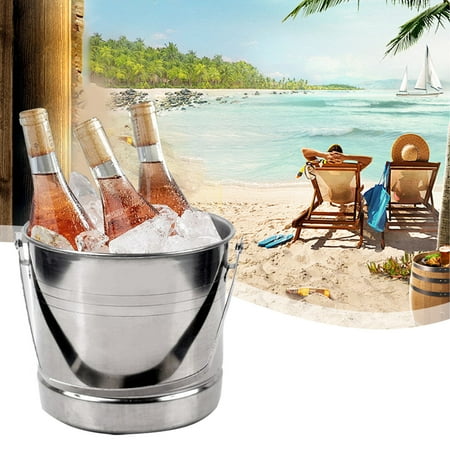 Feledorashia Stainless Steel Ice Bucket Bar Ice Drink Bucket Outdoor Camping Ice Container Restaurant Home Ice on Clearance
Feledorashia Stainless Steel Ice Bucket Bar Ice Drink Bucket Outdoor Camping Ice Container Restaurant Home Ice on Clearance