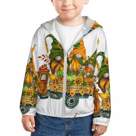 Vsdgher Thanksgiving Truck Kids Sun Protection Hoodie with Zip Rash Guard Tops Children s Long Sleeve Sun Protection Clothing - 3 Years
Vsdgher Thanksgiving Truck Kids Sun Protection Hoodie with Zip Rash Guard Tops Children s Long Sleeve Sun Protection Clothing - 3 Years