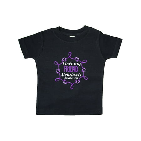 Inktastic I Love My Friend Alzheimer s Awareness with Purple Hearts Gift Baby Boy or Baby Girl T-Shirt
Inktastic I Love My Friend Alzheimer s Awareness with Purple Hearts Gift Baby Boy or Baby Girl T-Shirt
