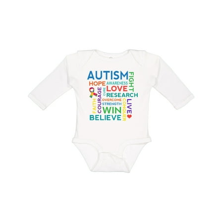 Inktastic Autism Support slogan Boys or Girls Long Sleeve Baby Bodysuit
Inktastic Autism Support slogan Boys or Girls Long Sleeve Baby Bodysuit