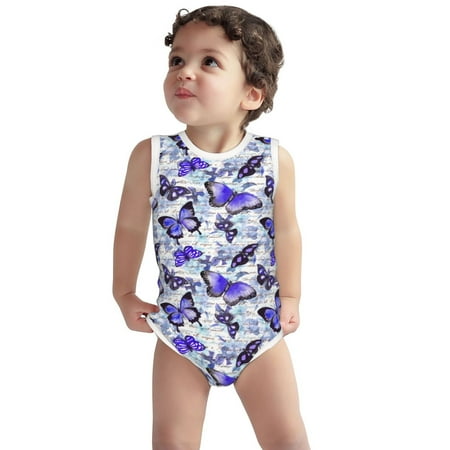 Vsdgher Butterflies Print Baby Unisex Baby Cotton Sleeveless Bodysuits Soft and velvety comfortable and breathable
Vsdgher Butterflies Print Baby Unisex Baby Cotton Sleeveless Bodysuits Soft and velvety comfortable and breathable