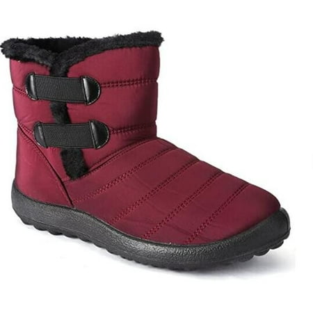 Women s Waterproof Snow Boots Faux Fur Ankle Boots Anti Slip Outdoor Walking Shoes Size 6
Women s Waterproof Snow Boots Faux Fur Ankle Boots Anti Slip Outdoor Walking Shoes Size 6